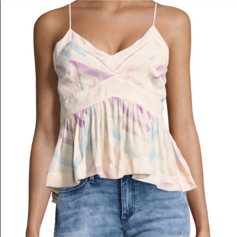 Free People Blush Pastel Cami Tank Top